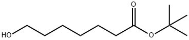 Heptanoic acid, 7-hydroxy-, 1,1-dimethylethyl ester Struktur