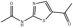 Acetamide, N-(5-acetyl-2-thiazolyl)- 化学構造式