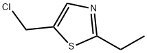 5-(chloromethyl)-2-ethylthiazole Struktur