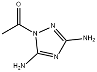 1-acetyl-1{H}-1,2,4-triazole-3,5-diamine Structure