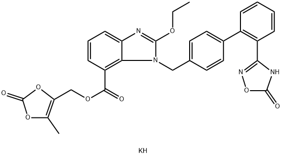 阿齐沙坦酯衍生物, 863031-24-7, 结构式