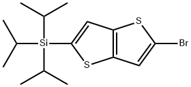 Thieno[3,2-b]thiophene, 2-bromo-5-[tris(1-methylethyl)silyl]-
