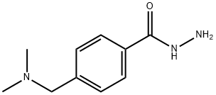Benzoic acid, 4-[(dimethylamino)methyl]-, hydrazide Struktur