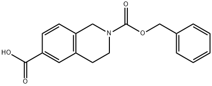 2,6(1H)-Isoquinolinedicarboxylic acid, 3,4-dihydro-, 2-(phenylmethyl) ester,863769-69-1,结构式