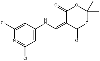 863785-65-3 5-{[(2,6-dichloropyridin-4-yl)amino]methylidene}-2,2-dimethyl-1,3-dioxane-4,6-dione