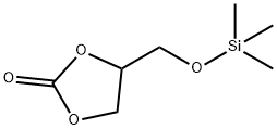 1,3-Dioxolan-2-one, 4-[[(trimethylsilyl)oxy]methyl]- 化学構造式