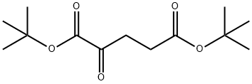 Pentanedioic acid, 2-oxo-, 1,5-bis(1,1-dimethylethyl) ester Structure