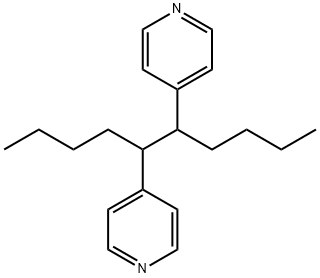 4-[6-(Pyridin-4-yl)decan-5-yl]pyridine Structure
