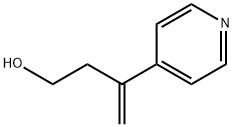 3-(吡啶-4-基)丁-3-烯-1-醇 结构式