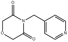 4-(Pyridin-4-ylmethyl)morpholine-3,5-dione,865076-04-6,结构式