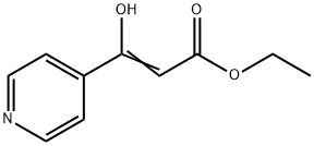 2-Propenoic acid, 3-hydroxy-3-(4-pyridinyl)-, ethyl ester, 865077-43-6, 结构式