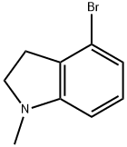 4-bromo-1-methylindoline Structure