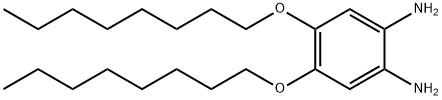 1,2-Benzenediamine, 4,5-bis(octyloxy)- Struktur