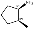 Cyclopentanamine, 2-methyl-, (1R,2S)-rel- 化学構造式