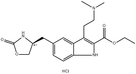 ZolMitriptan 结构式