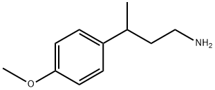 3-(4-甲氧基苯基)丁胺, 86945-21-3, 结构式