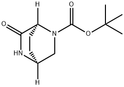 (2S, 5S)-5-Boc-2,5-diaza-bicyclo[2.2.2]octan-3-one Structure