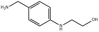 2-{[4-(氨基甲基)苯基]氨基}乙烷-1-醇, 871013-56-8, 结构式