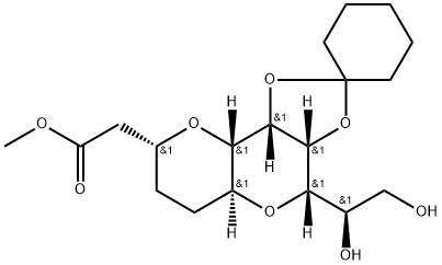 D-자일로-D-알로-도데콘산,3,7:6,10-디안히드로-8,9-O-시클로헥실리덴-2,4,5-트리데옥시-,메틸에스테르
