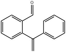 Benzaldehyde, 2-(1-phenylethenyl)- 化学構造式