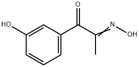 1,2-Propanedione, 1-(3-hydroxyphenyl)-, 2-oxime Struktur