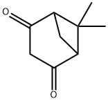 6,6-Dimethylbicyclo[3.1.1]heptane-2,4-dione 化学構造式