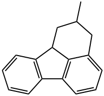 1,2,3,10b-Tetrahydro-2-methylfluoranthene Structure