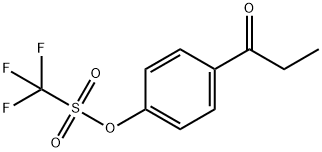 Methanesulfonic acid, 1,1,1-trifluoro-, 4-(1-oxopropyl)phenyl ester