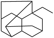 1-Ethyldiamantane, 87%, 872624-31-2, 结构式