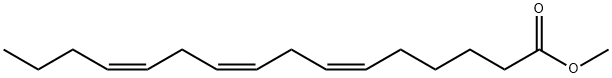 6,9,12-Hexadecatrienoic acid, methyl ester, (6Z,9Z,12Z)- Structure