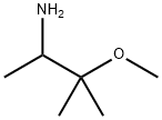 2-Butanamine, 3-methoxy-3-methyl- Structure