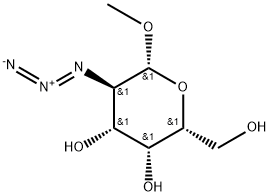 Methyl 2-Azido-2-deoxy-β-D-galactopyranoside 结构式