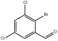 2-bromo-3,5-dichlorobenzaldehyde, 873983-89-2, 结构式
