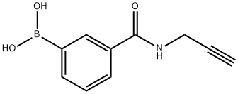 Boronic acid, B-[3-[(2-propyn-1-ylamino)carbonyl]phenyl]-|3-(2-丙炔-1-基氨基甲酰基)苯基]硼酸