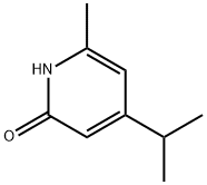 2(1H)-Pyridinone, 6-methyl-4-(1-methylethyl)- 结构式