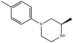 Piperazine, 3-methyl-1-(4-methylphenyl)-, (3R)- Struktur
