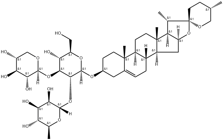 Liriope muscari baily saponins C 化学構造式