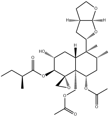 DIHYDROAJUGAPITIN, 87480-84-0, 结构式