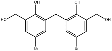 3,3''-Methylenebis[5-bromo-saligenin Struktur