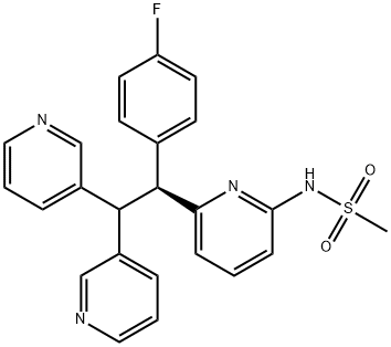 化合物 MK-0448,875562-81-5,结构式