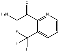 2-amino-1-(3-(trifluoromethyl)pyridin-2-yl)ethan-1-ol Structure