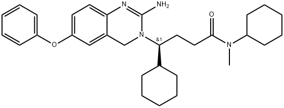 877032-57-0 3(4H)-QuinazolinebutanaMide, 2-aMino-N,g-dicyclohexyl-N-Methyl-6-phenoxy-, (gS)-