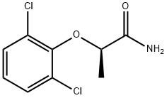 (2R)-2-(2,6-Dichlorophenoxy)propanamide, 87789-42-2, 结构式