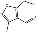 4-Isoxazolecarboxaldehyde, 5-ethyl-3-methyl- Struktur