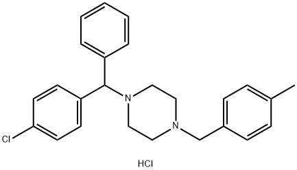Meclizine 4-Methyl Analog, 879672-35-2, 结构式