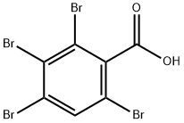 Benzoic acid, 2,3,4,6-tetrabromo- Struktur