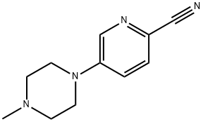 5-(4-methylpiperazin-1-yl)pyridine-2-carbonitrile Structure