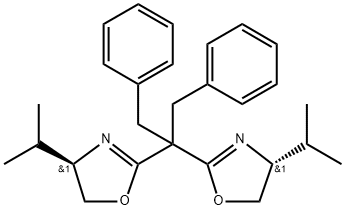 880479-99-2 (4R,4'R)-2,2'-[2-PHENYL-1-(PHENYLMETHYL)ETHYLIDENE]BIS[4-(1-METHYLETHYL)-4,5-DIHYDRO-OXAZOLE