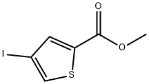 4-碘噻吩-2-羧酸甲酯,88105-20-8,结构式