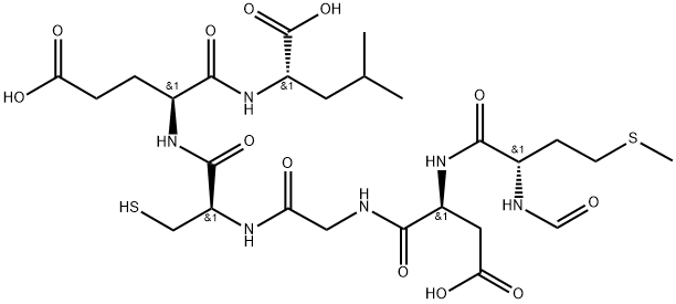 FOXY-5|N-甲酰-L-甲酰-L-Α-天冬氨酸-甘氨酸-L-胱氨酸-L-Α-谷氨酰胺-L-亮氨酸